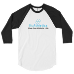 BioAthletics Poly-Cotton 3/4 Sleeve Raglan Shirt